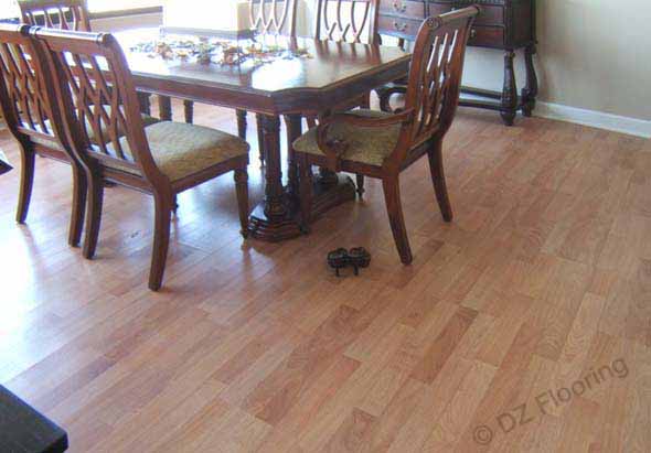 prefinished dining room floors